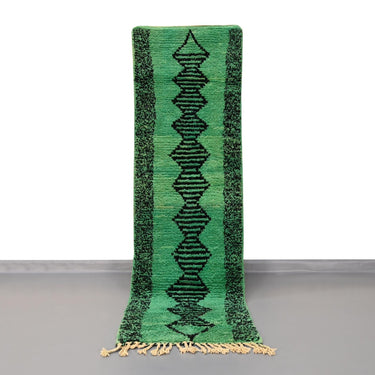 Moroccan Vintage Runner Rug 2.3 x 7.8 feet / 70 x 240 cm - Ettilux Home